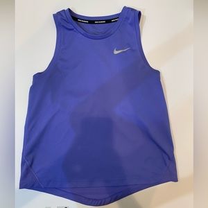 Purple Nike muscle tank top, Dri-FIT, women’s size S